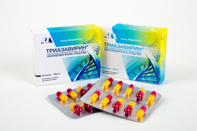 Триазаверин при простуде: эффективность препарата