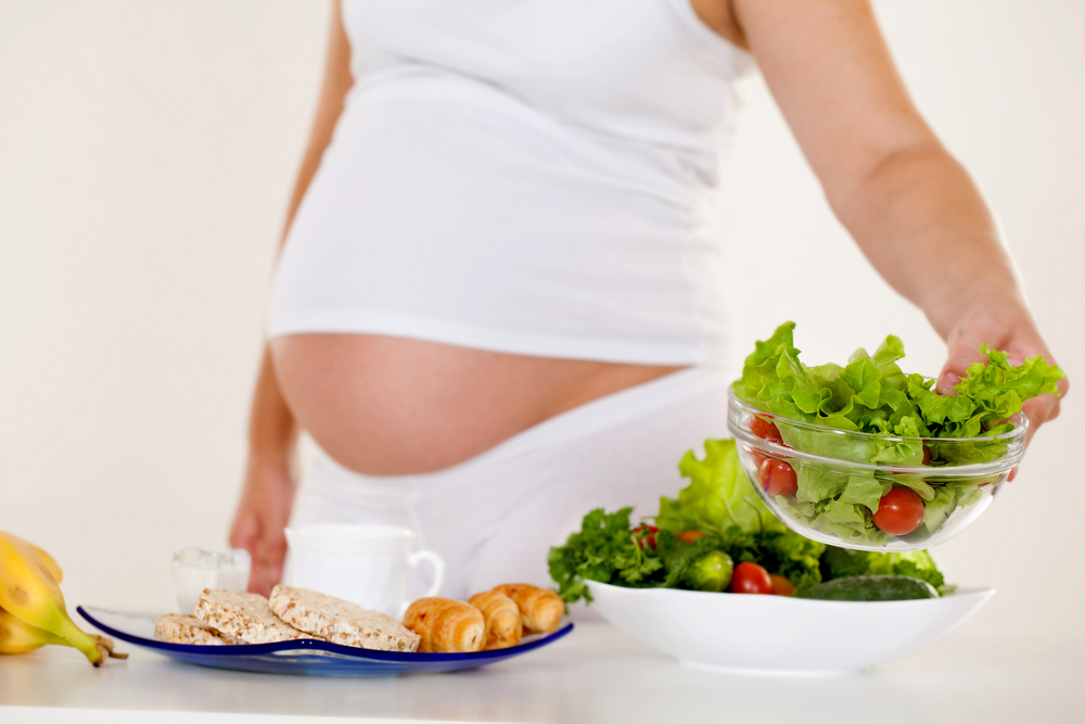 рацион  питания беременной женщины
